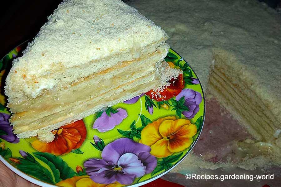 Торт Медовик со сметанным кремом, рецепт с фото пошагово на сковороде