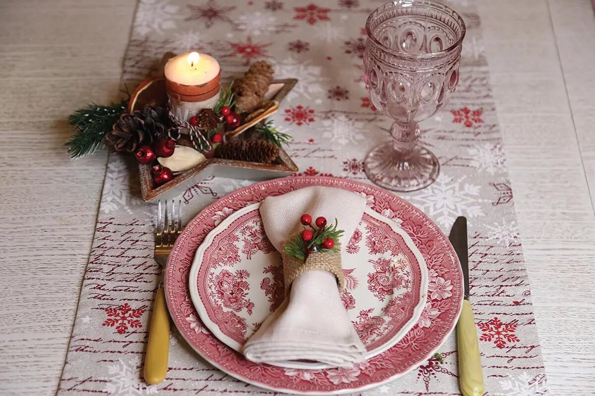     Кольца для салфеток на новогодний стол