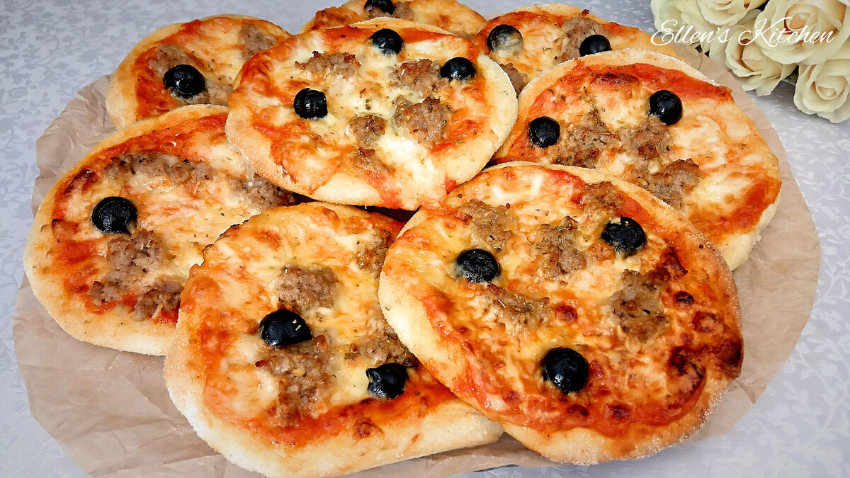 школьная пицца рецепт без дрожжей фото 52