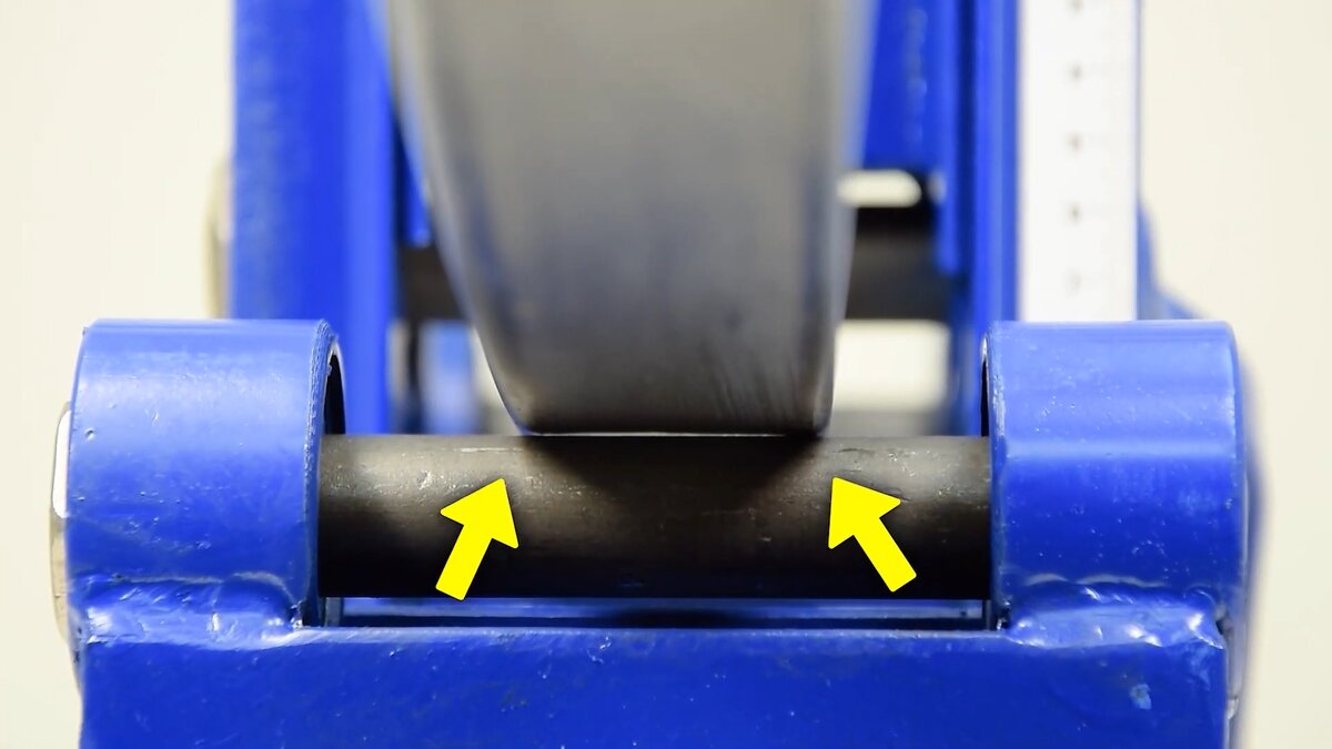 Точки соприкосновения опорного Вала и профиля