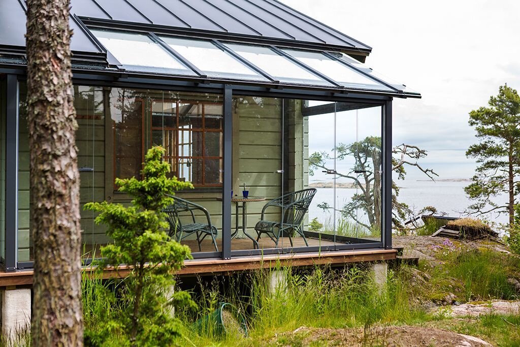 Остекление террасы