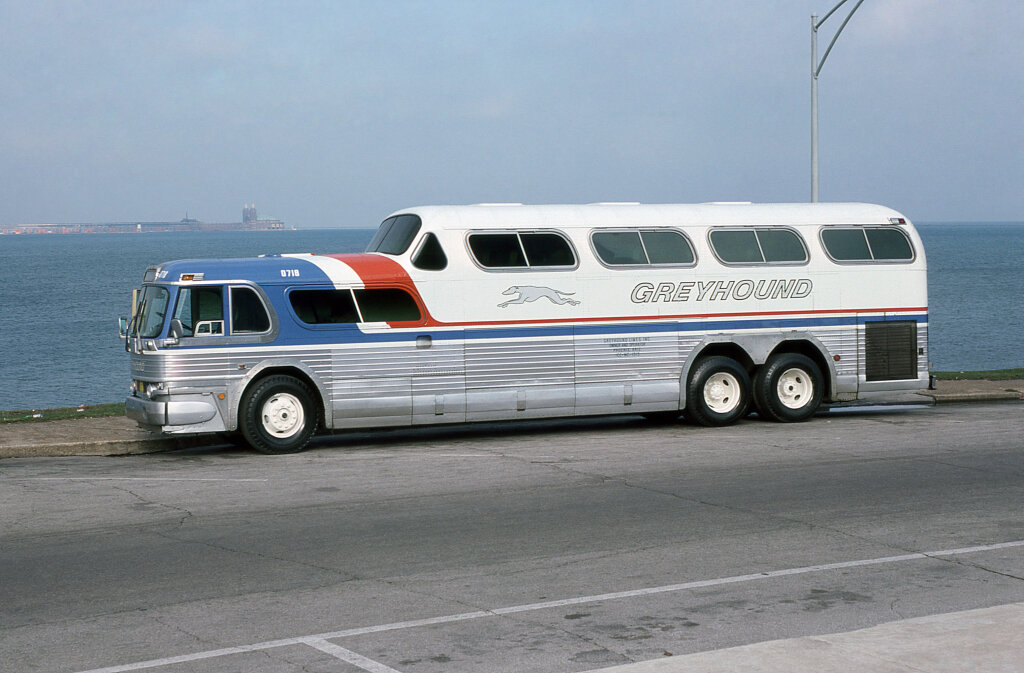 Gm scenicruiser greyhound. GM PD-4501 Scenicruiser. PD-4501 Scenicruiser. GMC PD-4501 Scenicruiser. GMC Greyhound Scenicruiser.