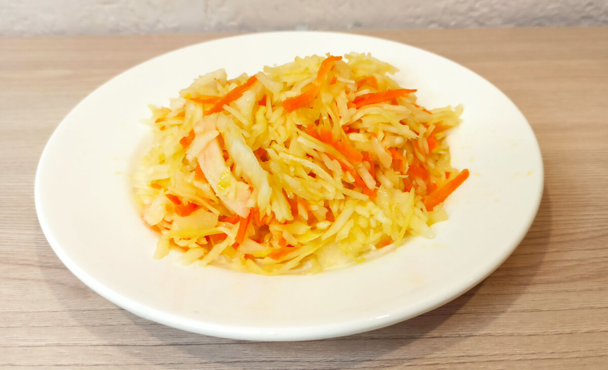 Салат из свежей капусты и моркови — лучшие рецепты