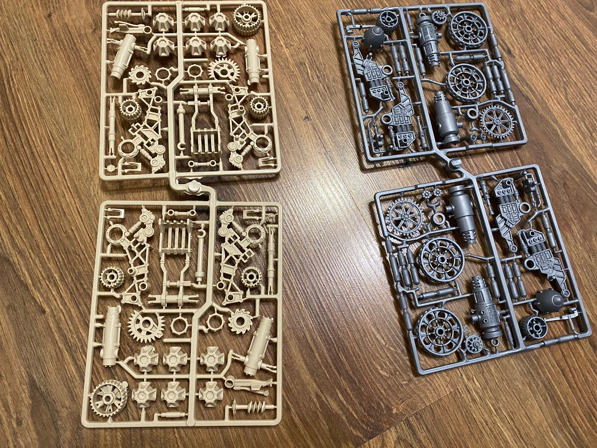 Орудия на литниках.              