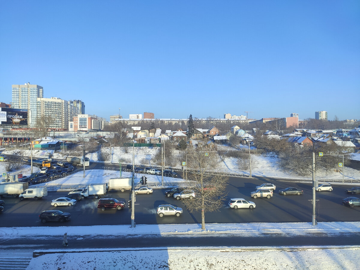 Вид с колеса обозрения