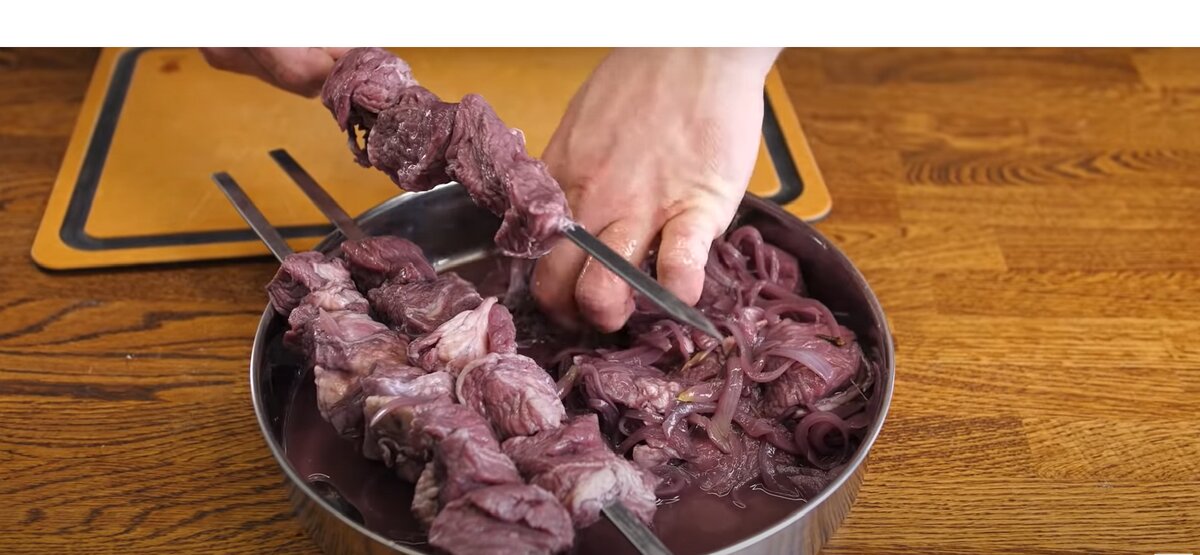 Маринад для шашлыка из говядины: как приготовить вкусное мясо