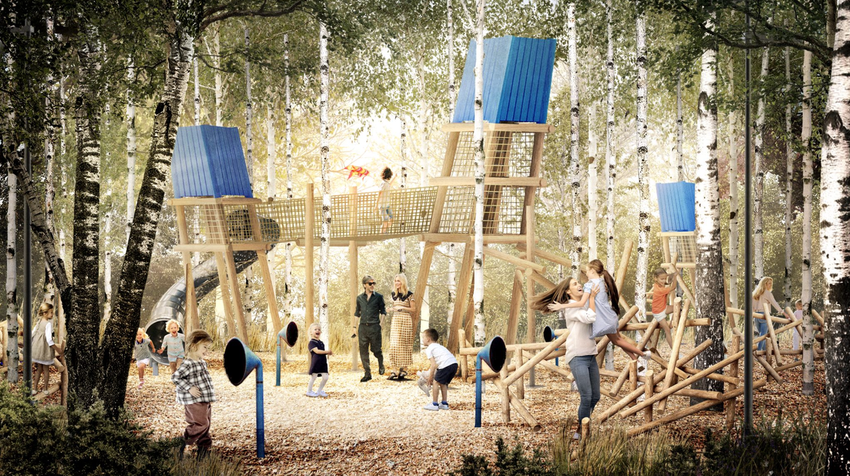 Пример возможной детской площадки