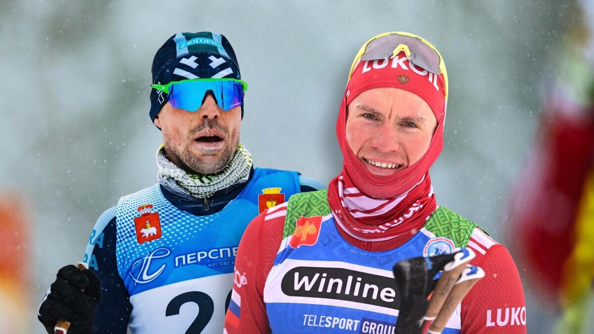    Сергей Устюгов и Александр Большунов© Иллюстрация РИА Новости . РИА Новости / Роман Кручинин / Павел Бедняков