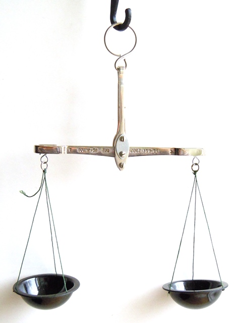 Весы ручные аптекарские подвесные рычажные равноплечие ВР-5