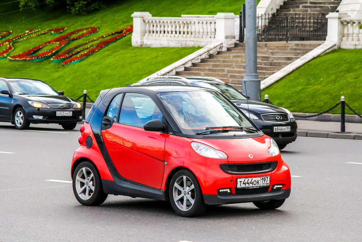 Smart Fortwo Coupe каршеринг