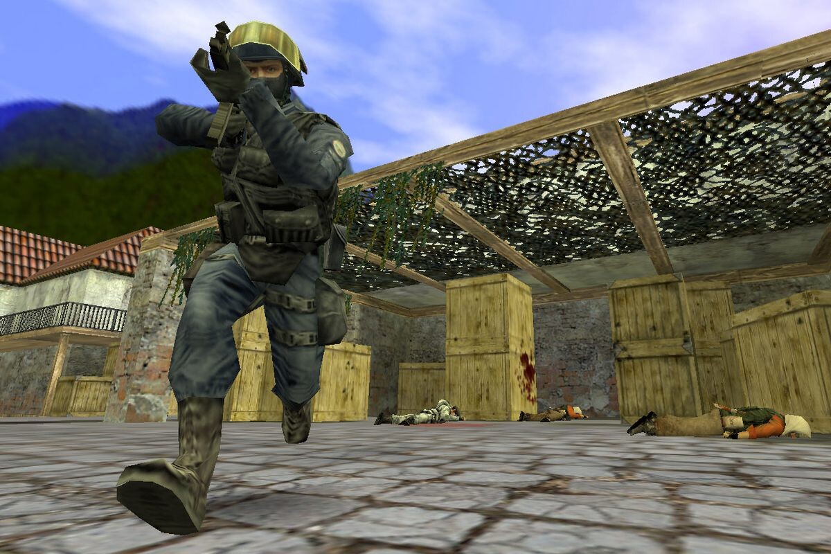 Скриншот из игры Counter Strike