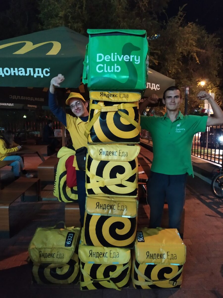DeLivery 💚vs Яндекс еда💛, что лучше?