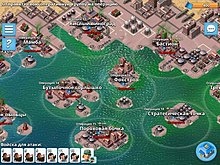 Снимок экрана игрового процесса Boom Beach