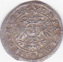 Моя монета 2 Kreuzer 1634 года.