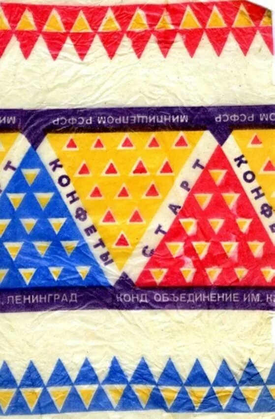 Вот в таких фантиках были эти конфеты. Фото из интернета.