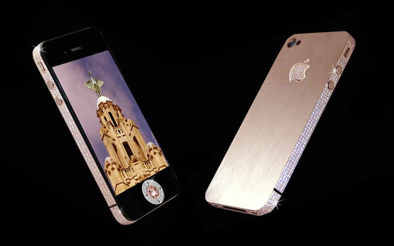 iPhone 4 Diamond Rose.