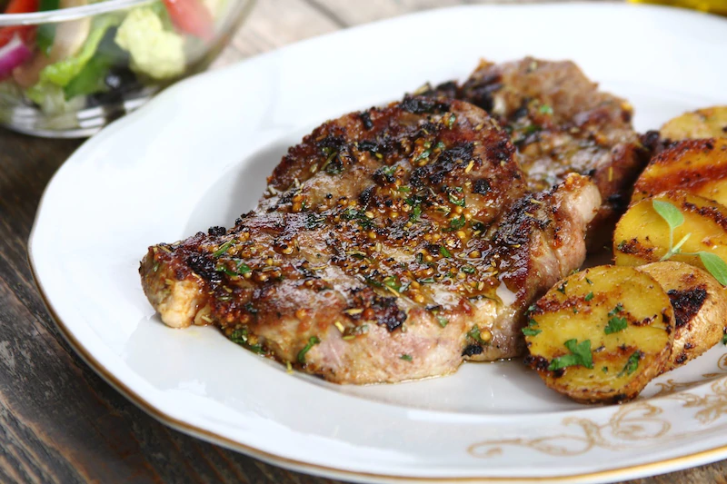 Вариант сервировки готового блюда