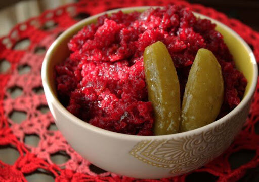 Простая икра из свеклы