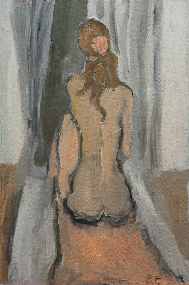 Вера Ельницкая "Мысли" (Из коллекции галереи Арт-Гнездо)