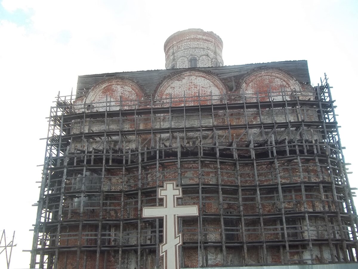 Спасо-Преображенский собор - свидетель былого величия Холмогор