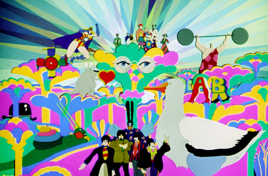 Кадр из м/фильма "Желтая подводная лодка", реж. Д.Даннинг, 1968г., Великобритания