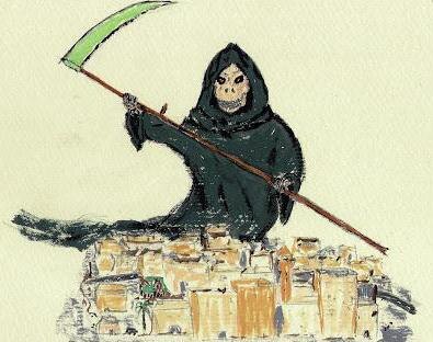 Чума пришла в Оран.