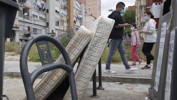 Недолгий век матраса в Мадриде