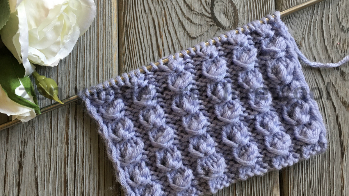 узор с лицевой стороны