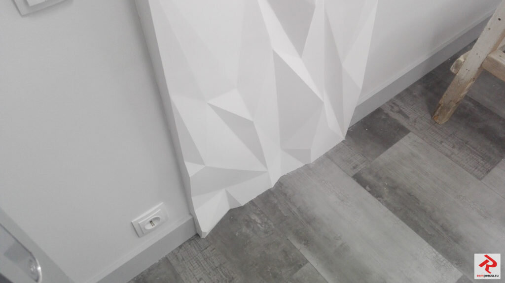 Гипсовые панели с необычным рисунком … это вам не волны какие-нибудь!