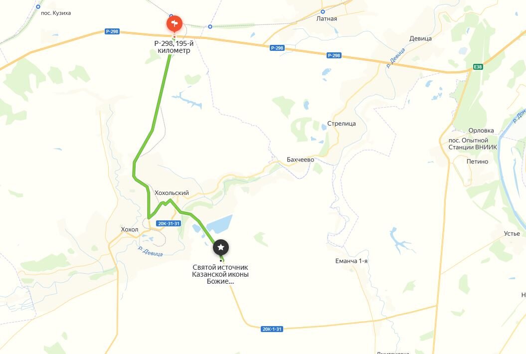 Пруд нижние пены белгородская область схема проезда