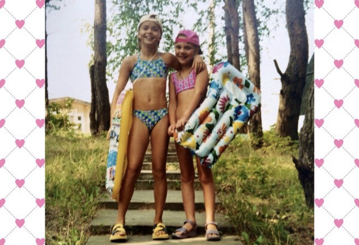 Детское фото. Я в розовом. 