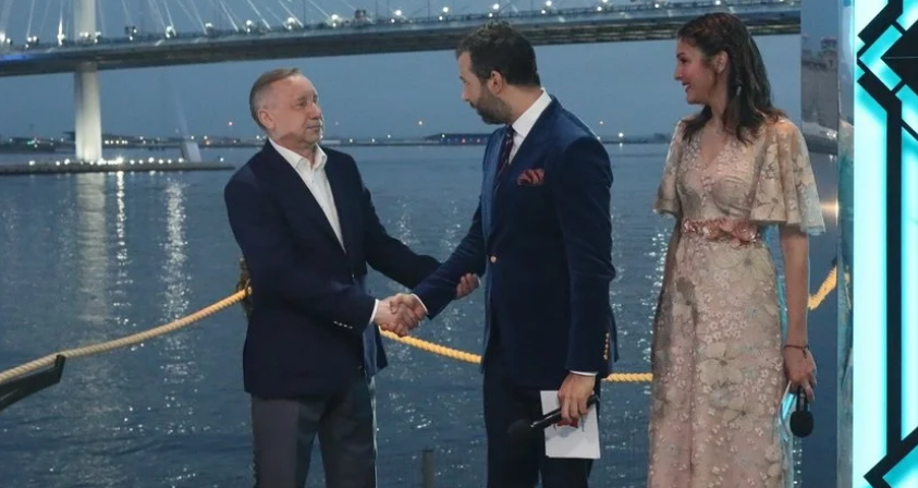 Беглов видел праздник в живую. Фото из открытого истчника