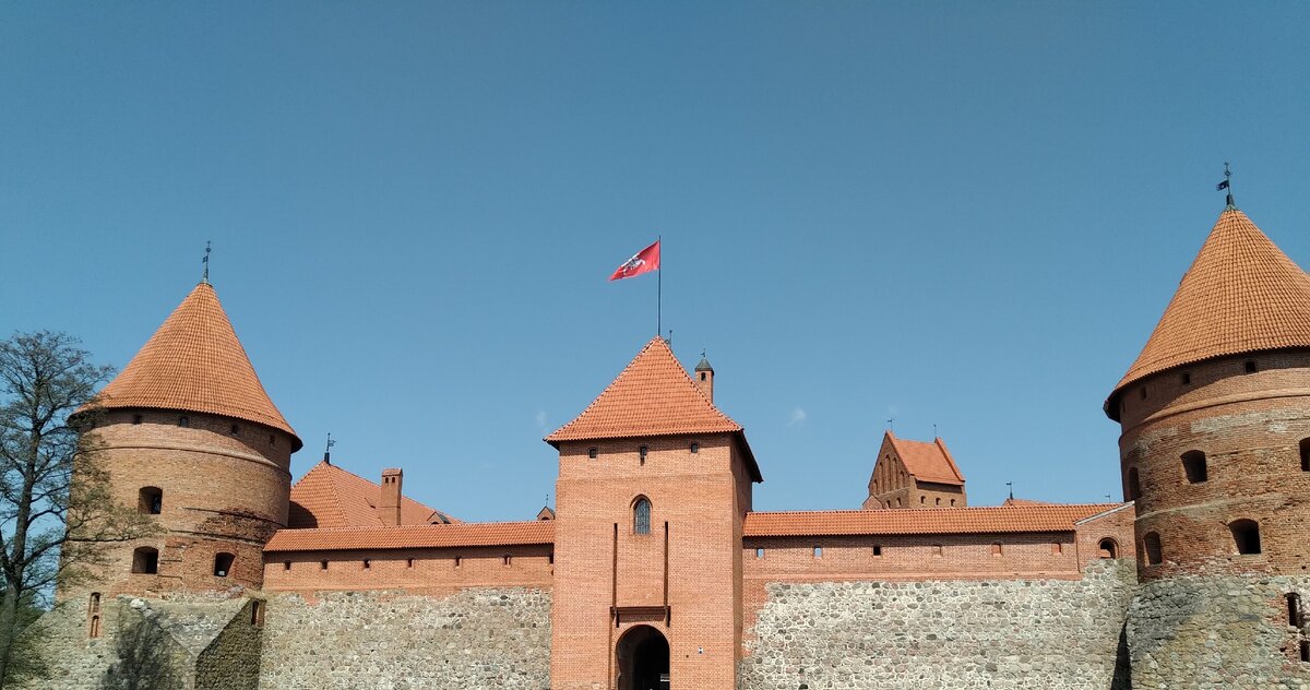 Тракайский замок. Личный фотоархив