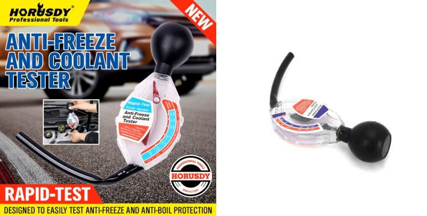 это стрелочный денсиметр. Наливаем антифриз  и правда показывает -26°С.