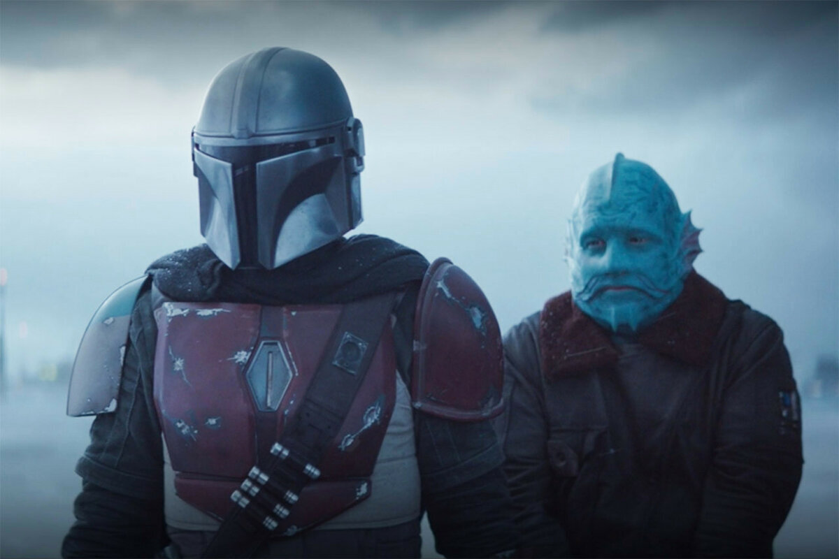 Кадр из сериала "Мандалорец"