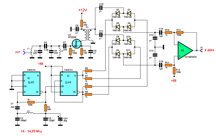 Sdr трансивер схема