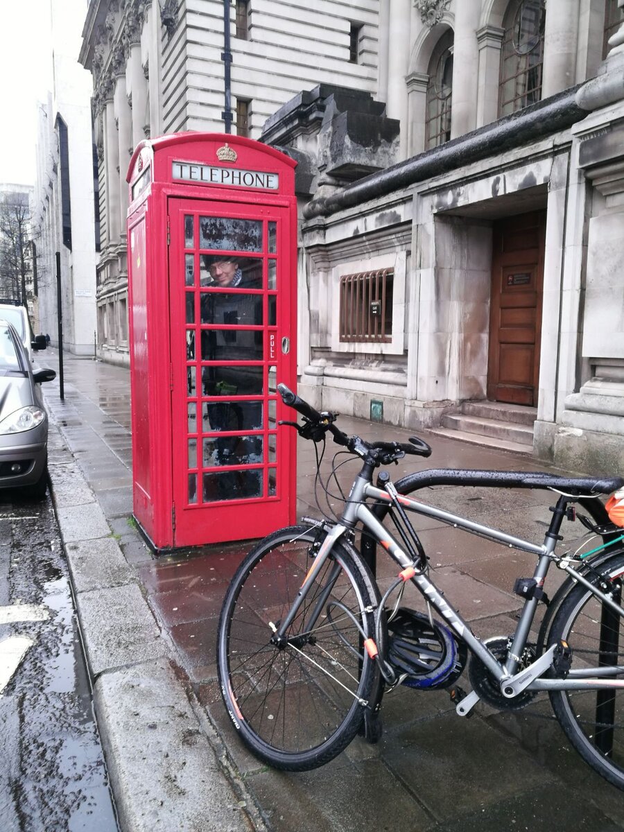 Это я в Лондоне первый раз