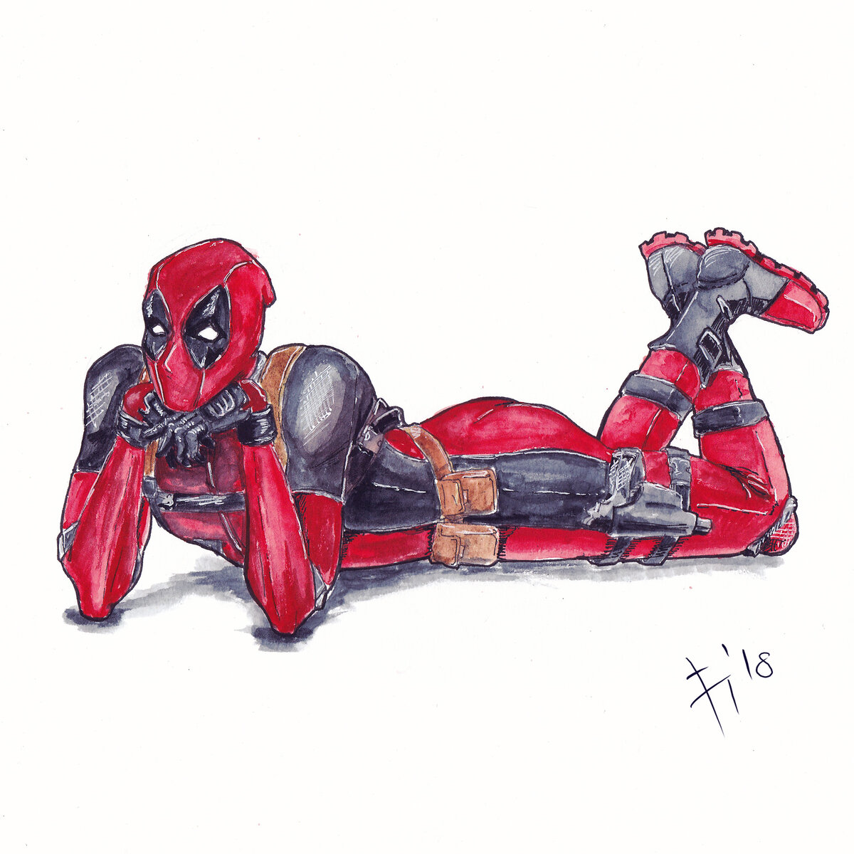 Deadpool booty