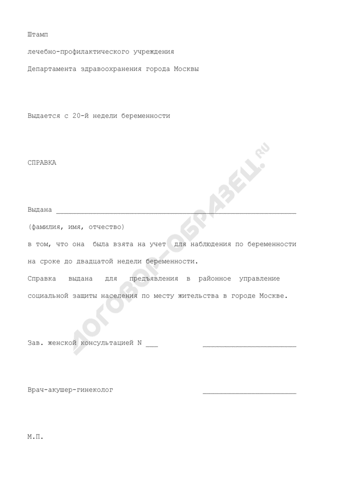 образец справки до 20 н.д. 