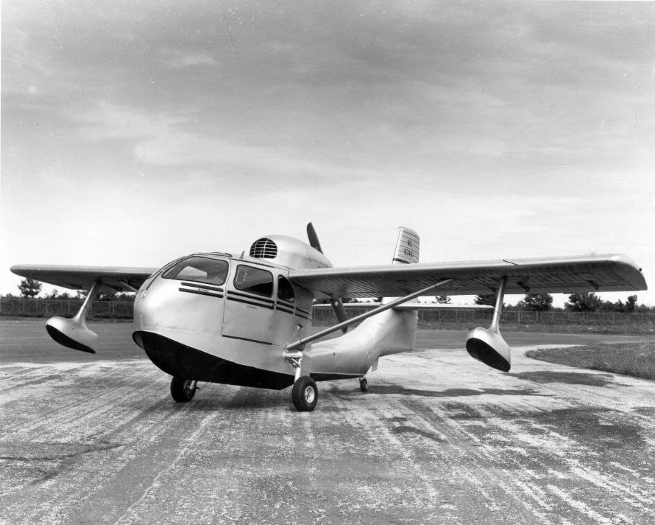 Прототип Republic RC-3 Seabee на аэродроме. Фото: Republic Aviation