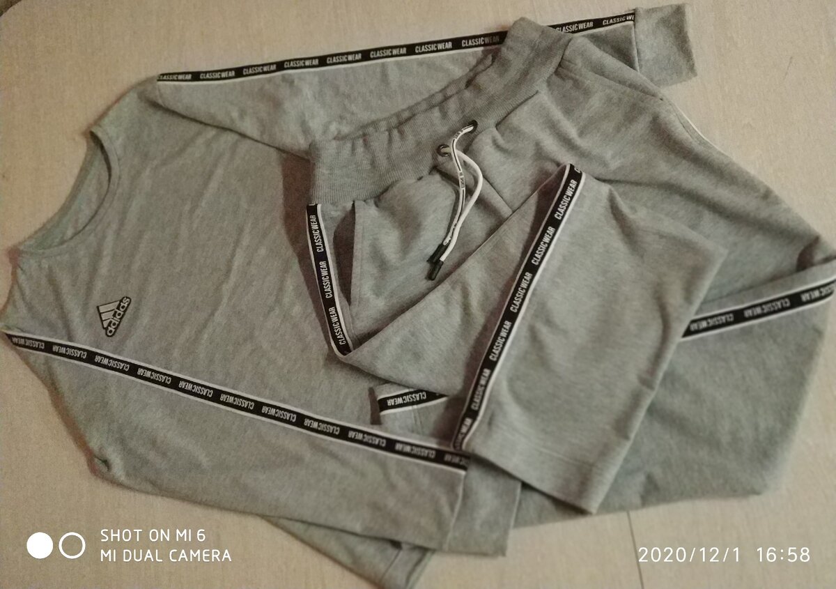 Рис 1. Спортивный костюм