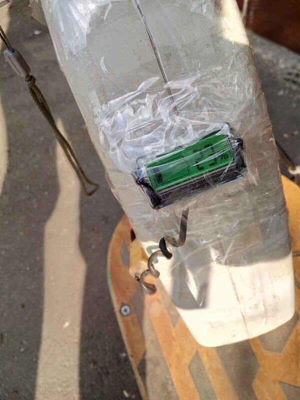 навесная батарея пережила зимовку!(но не очень)