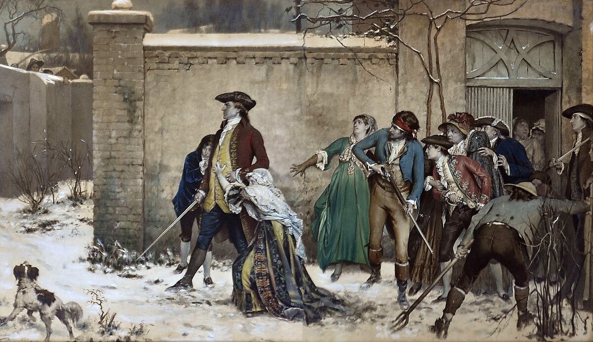 Вандея в 1793. Художник: Évariste Carpentier