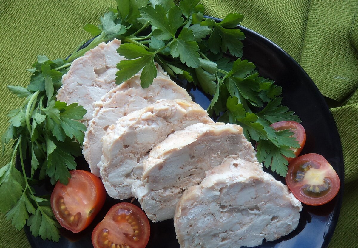 Домашняя куриная колбаса