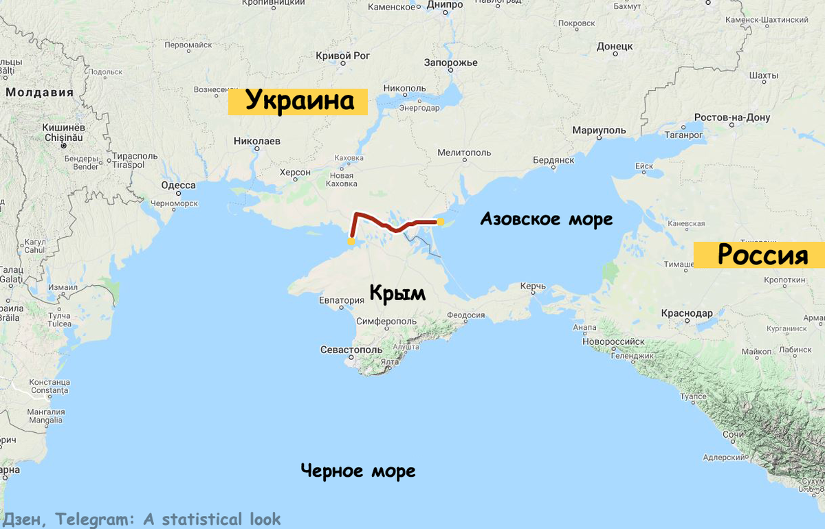 Какое море ближе к краснодару. Границы Крыма. Граница Крыма с Украиной.