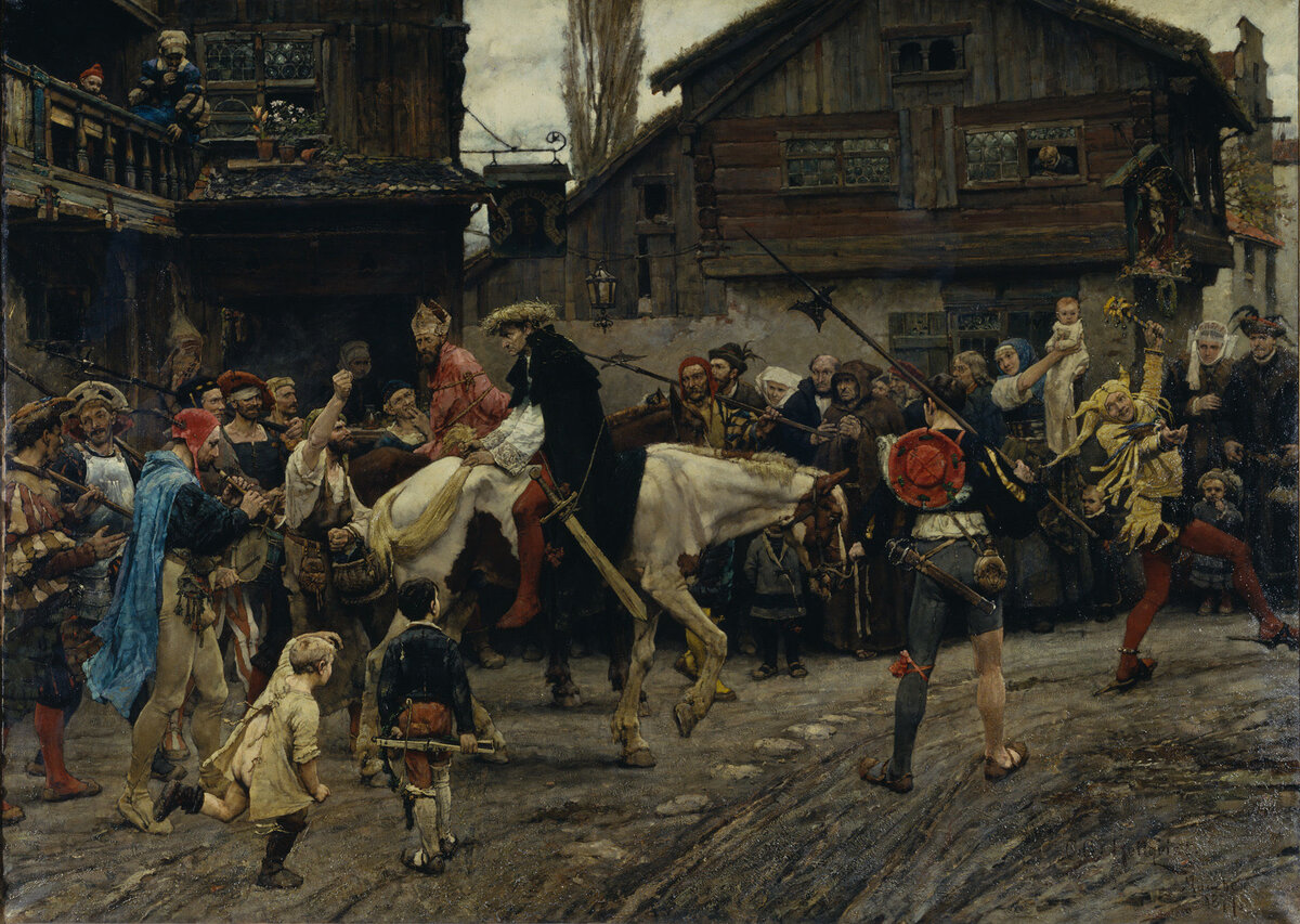 Швеция в 1520-е гг. Художник: Carl Gustaf Hellqvist