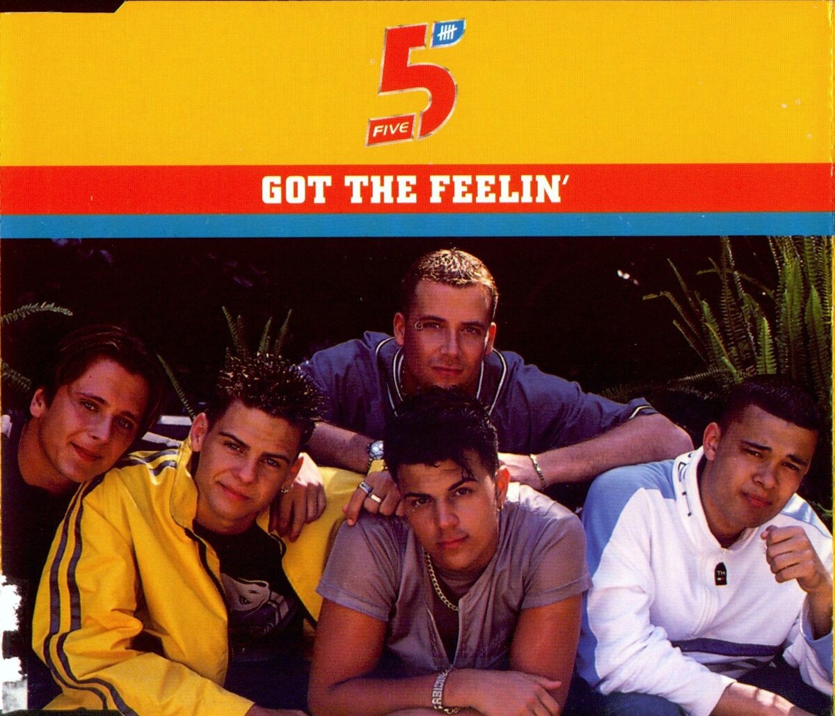 Обложка сингла "Got The Feelin'" английского бойз-бэнда Five