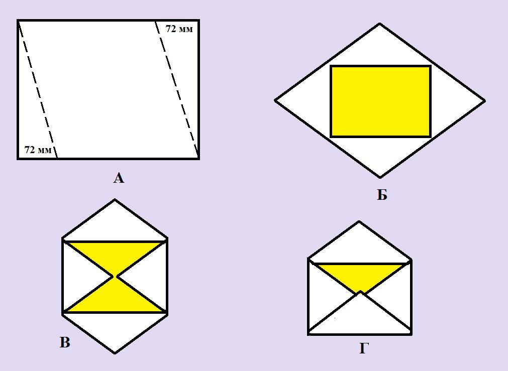 Как сделать конверт из бумаги
