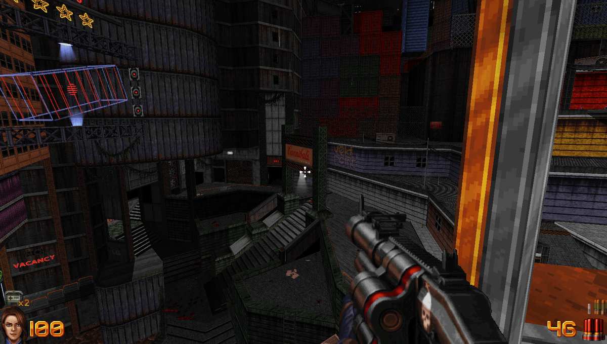 Скриншот из видеоигры Ion Fury