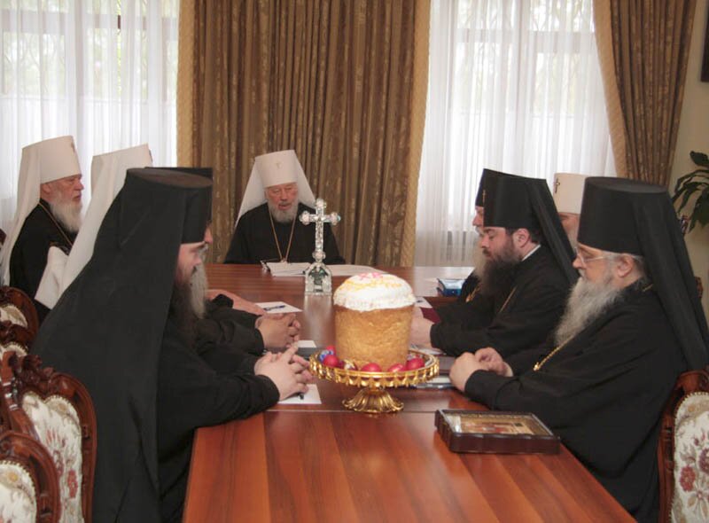 Заседание Священного Синода УПЦ МП 8 мая 2008 г.